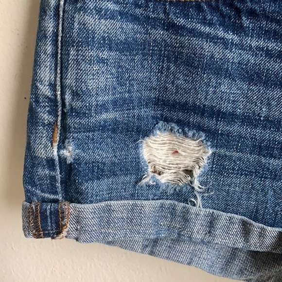 J Brand Mako Distressed Denim Shorts - Picture 5 of 13